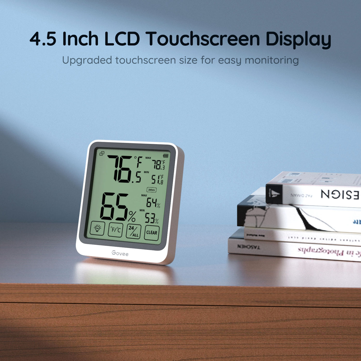 Govee Bluetooth Thermo-Hygrometer Touch Screen