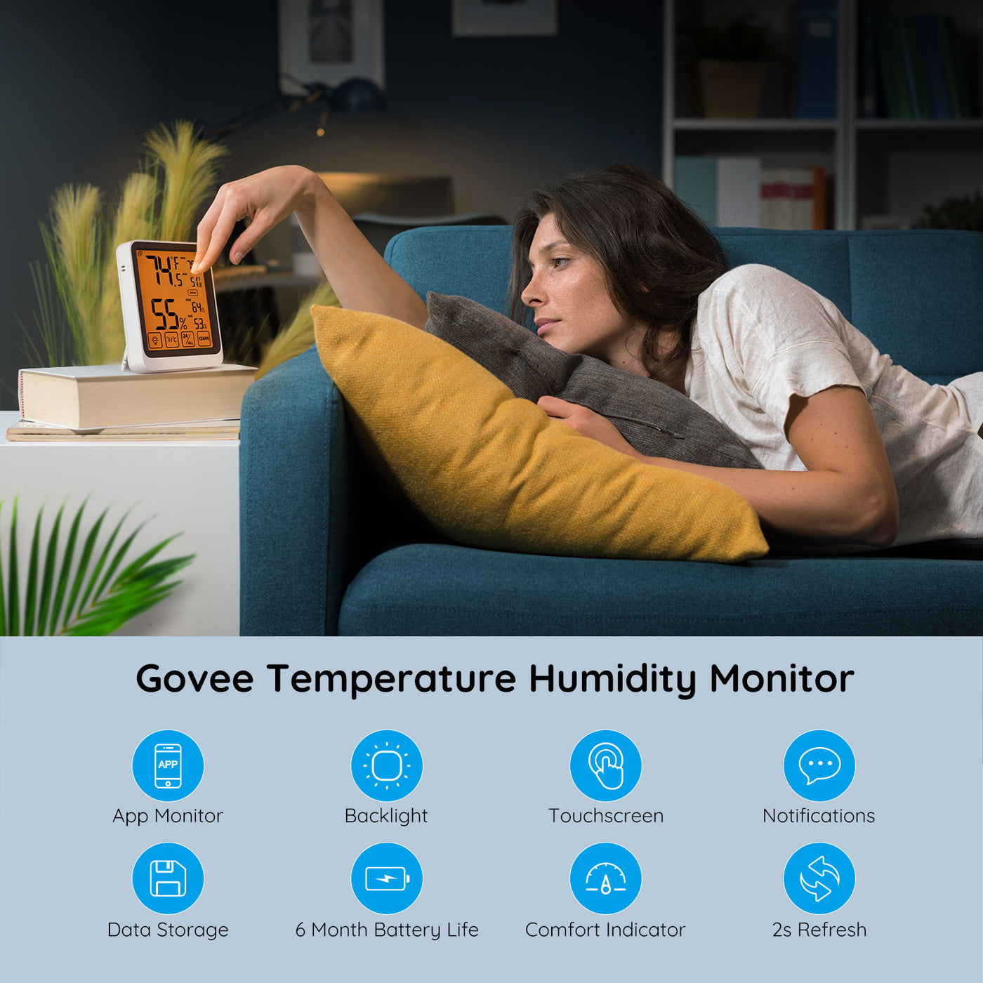 Govee Temperature Humidity Monitor