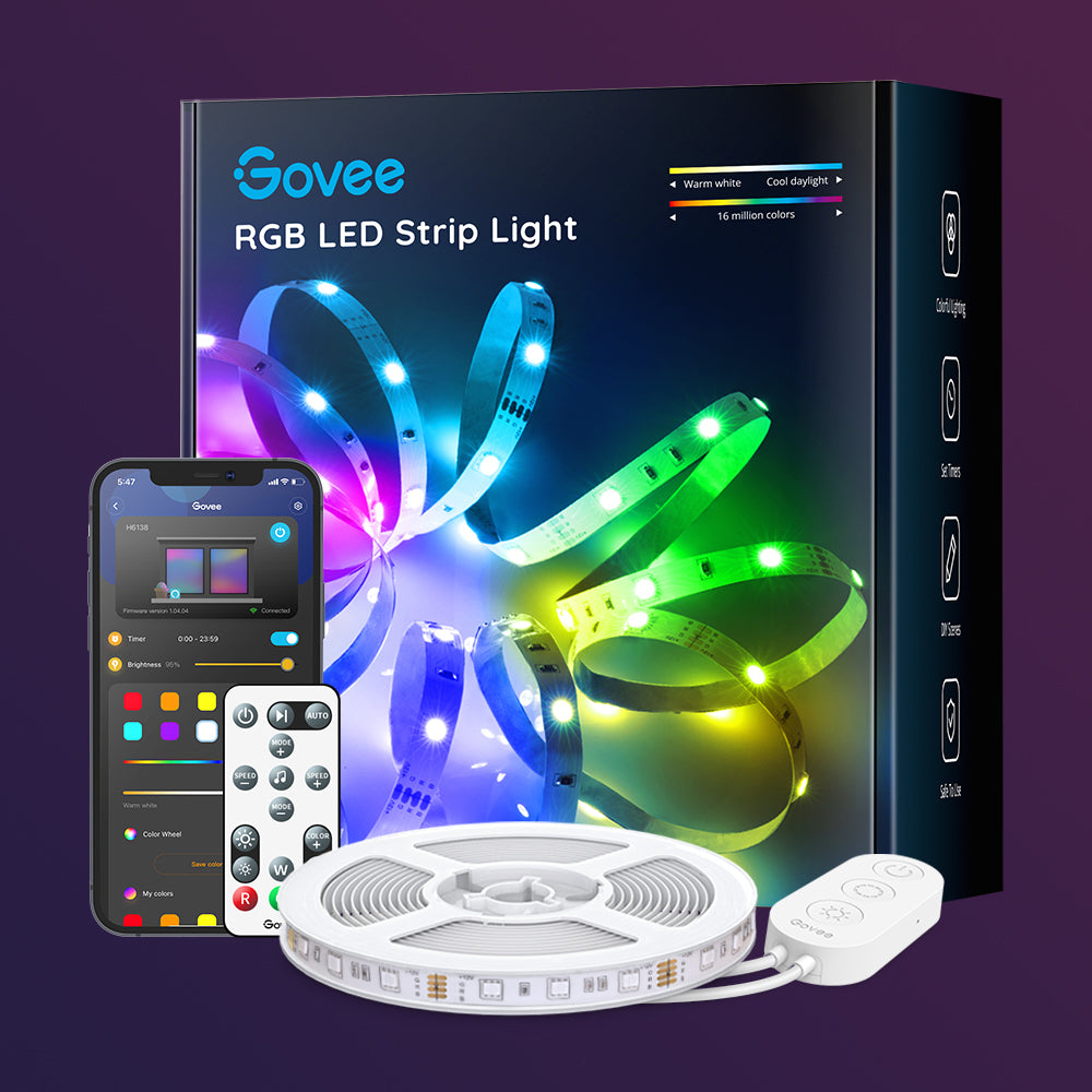 Govee RGB Bluetooth Strip Lights