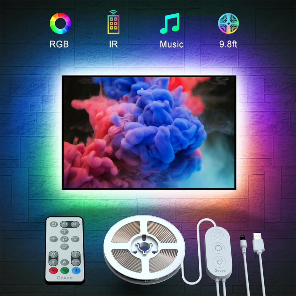 Govee RGB LED TV Backlights with Remote for 46-60 inch TVs