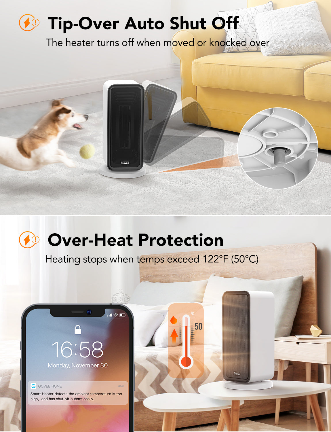 Govee Smarter Heater With WiFi & Bluetooth